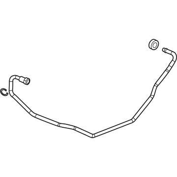 Cadillac XT6 Automatic Transmission Oil Cooler Line - 84132343