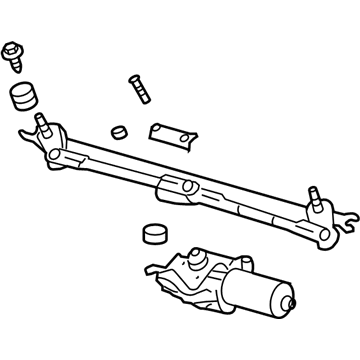 Chevy Malibu Wiper Motor - 10381692