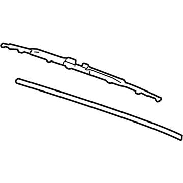 Chevy Malibu Wiper Blade - 22675853