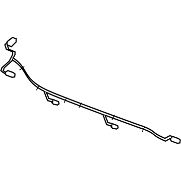 GM 20835865 Harness Assembly, Rear Object Alarm Sensor Wiring