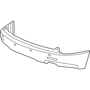 GMC 15933986 Bumper Cover