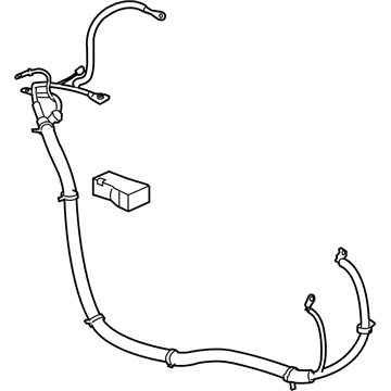 Buick 19116217 Positive Cable