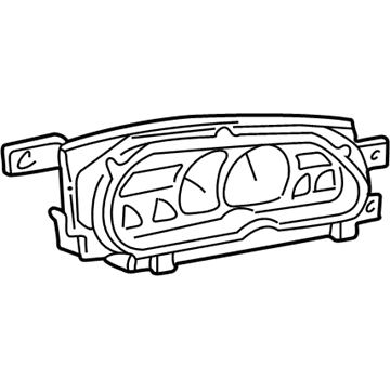 GM 16193151 Cluster Assembly, Instrument