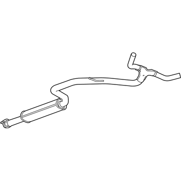 GM 22936410 Exhaust Front Pipe Assembly