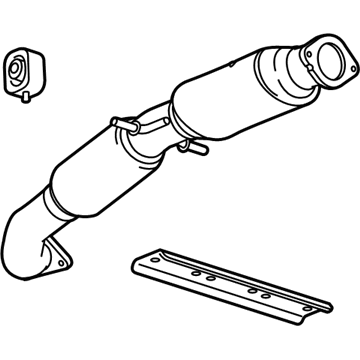 2013 Buick Regal Exhaust Pipe - 22935314