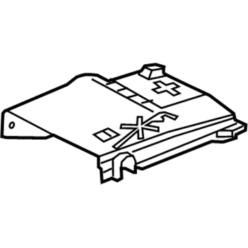 GM 13315315 Cover, Front Compartment Fuse Block