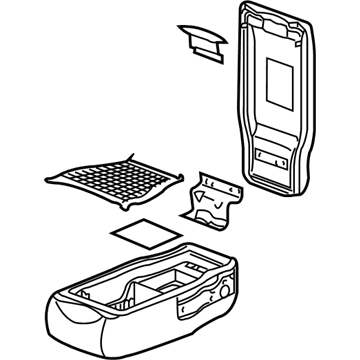 Buick 19123368 Armrest Assembly