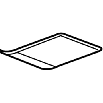 Buick 88994346 Upper Trim Panel Mat