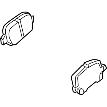 Saturn 19168899 Brake Pads