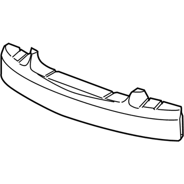 GM 15214862 Absorber, Front Bumper Fascia Energy