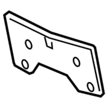 GM 15253233 Bracket, Front License Plate