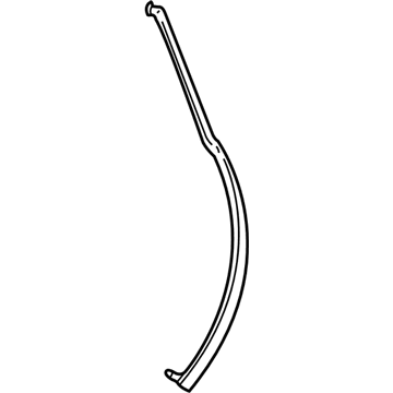 GM 10360171 Weatherstrip, Rear Side Door Front Auxiliary