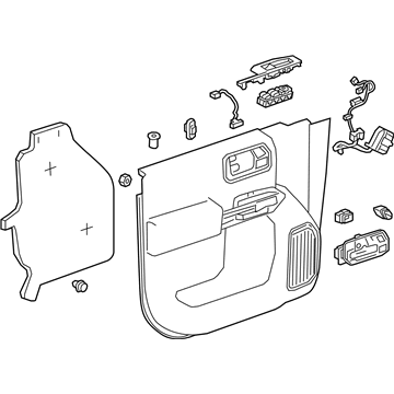 GMC 85614484 Door Trim Panel