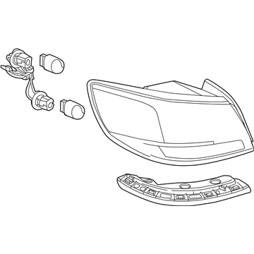 GM 92294101 Lamp Assembly, Tail (Body Side)