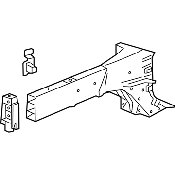 Cadillac 84420448 Lower Rail Assembly