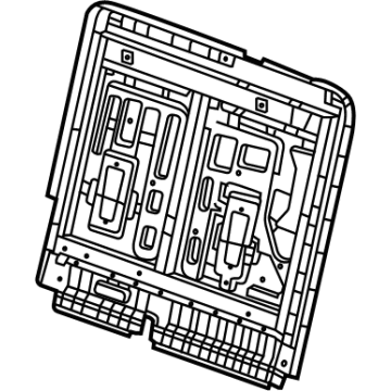 Chevy 84798976 Seat Back Frame