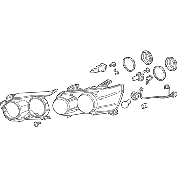 Chevy 42390433 Headlamp Assembly