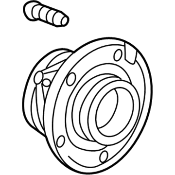 Cadillac 13546785 Hub & Bearing Assembly