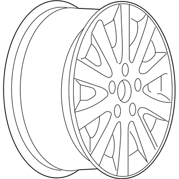 2007 Buick Terraza Spare Wheel - 9596411