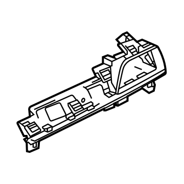 GM 84849817 Applique Assembly, I/P Tr Plt *Black Ice Chm