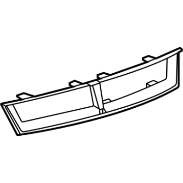 Cadillac 84612380 Trim Plate