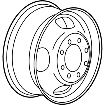 GMC 9596938 Wheel, Steel