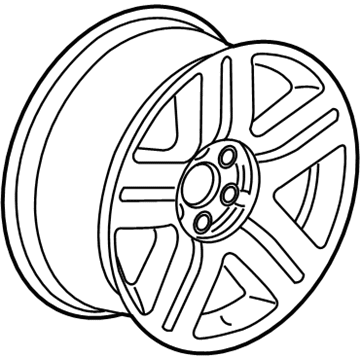 GMC 9595464 Wheel, Alloy