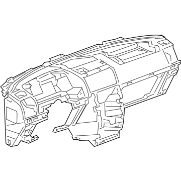 Saturn 89044069 Instrument Panel