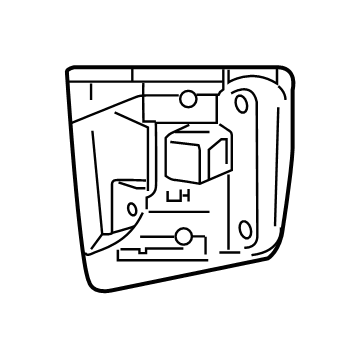 GMC 84556714 Inner Bracket