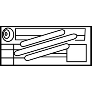 GMC 19206430 Tire Pressure Label