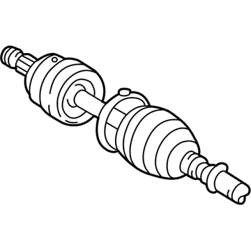 Pontiac 88972720 Outer CV Joint