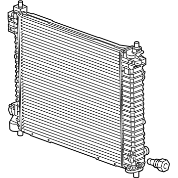 Cadillac 23428314 Radiator