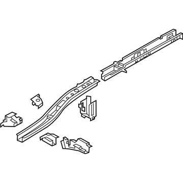 Chevy 19317667 Rear Rail Assembly