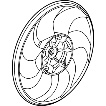 Chevy 84117014 Fan Blade