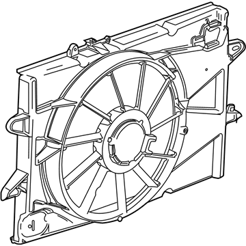 Chevy 84145767 Fan Shroud