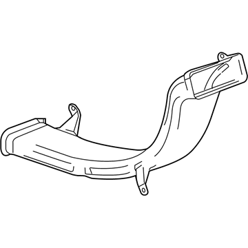 Cadillac 23195687 Rear Duct