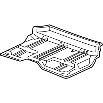 Hummer 15950124 Center Floor Pan