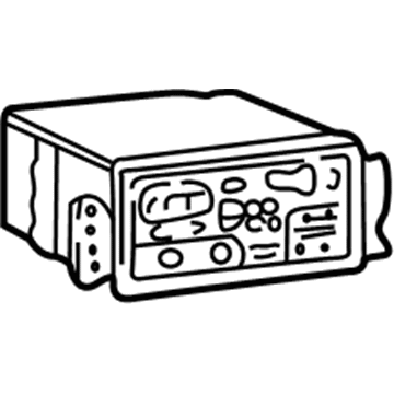 Chevy 15766826 Radio