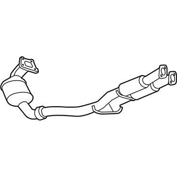 2016 Cadillac SRX Catalytic Converter - 19420262