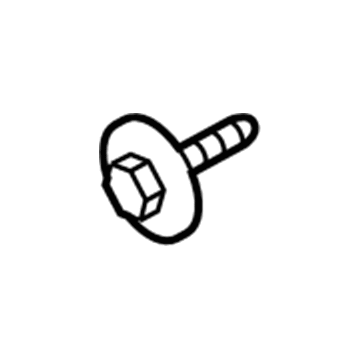 Chevy 11570637 Wheelhouse Liner Screw