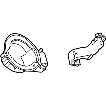 GM 22943832 Housing Assembly, Fuel Tank Filler Pipe