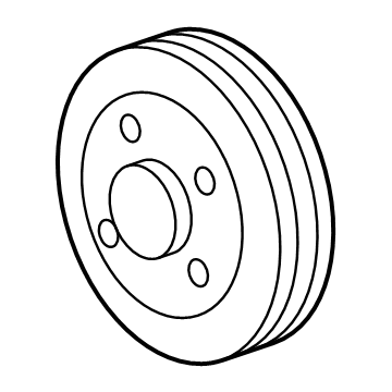 Cadillac 12611587 Pulley