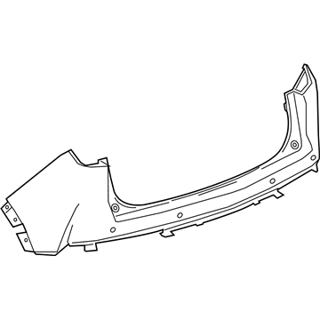 GM 84661344 Fascia, Rear Bpr Upr