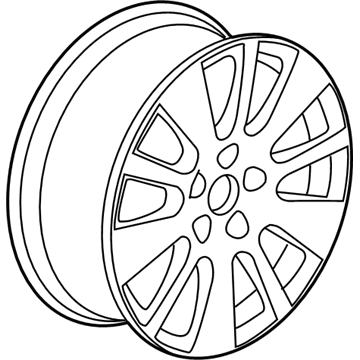 Chevy Captiva Sport Spare Wheel - 9597429