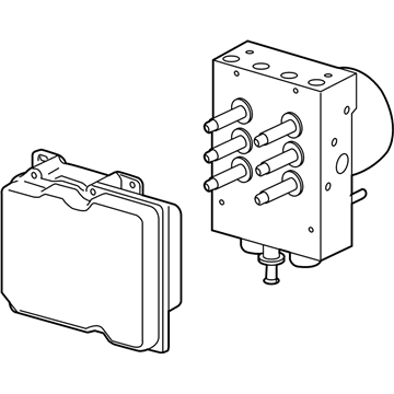 2008 Chevy Tahoe ABS Control Module - 19417210