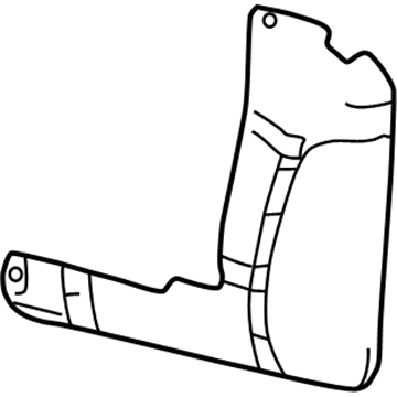 Chevy 12473294 Seat Back Pad