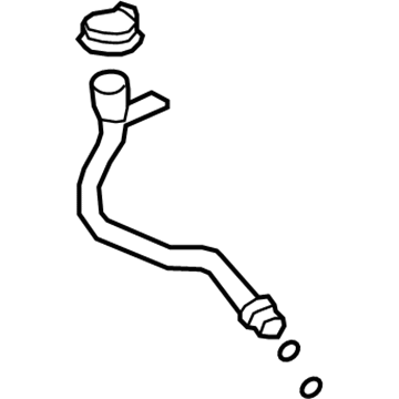 Saturn 15890334 Reservoir Hose