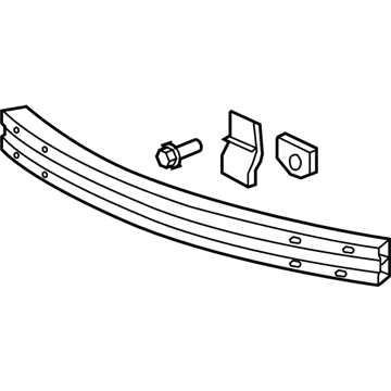 GM 15808579 Bar, Front Bumper Imp