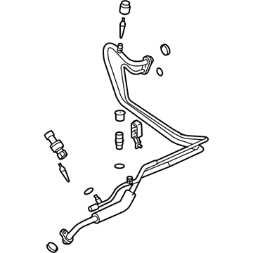 Chevy 15258003 Evaporator Tube