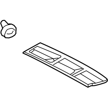 GM 84280050 Vent Assembly, F/Fdr Ornamentation *Rhythm & Blu1